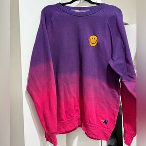 Aviator Nation Purple Sweatshirt